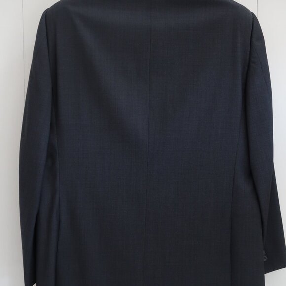 Ermenegildo Zegna Charcoal Nailhead Blazer - 46L - Picture 2 of 5